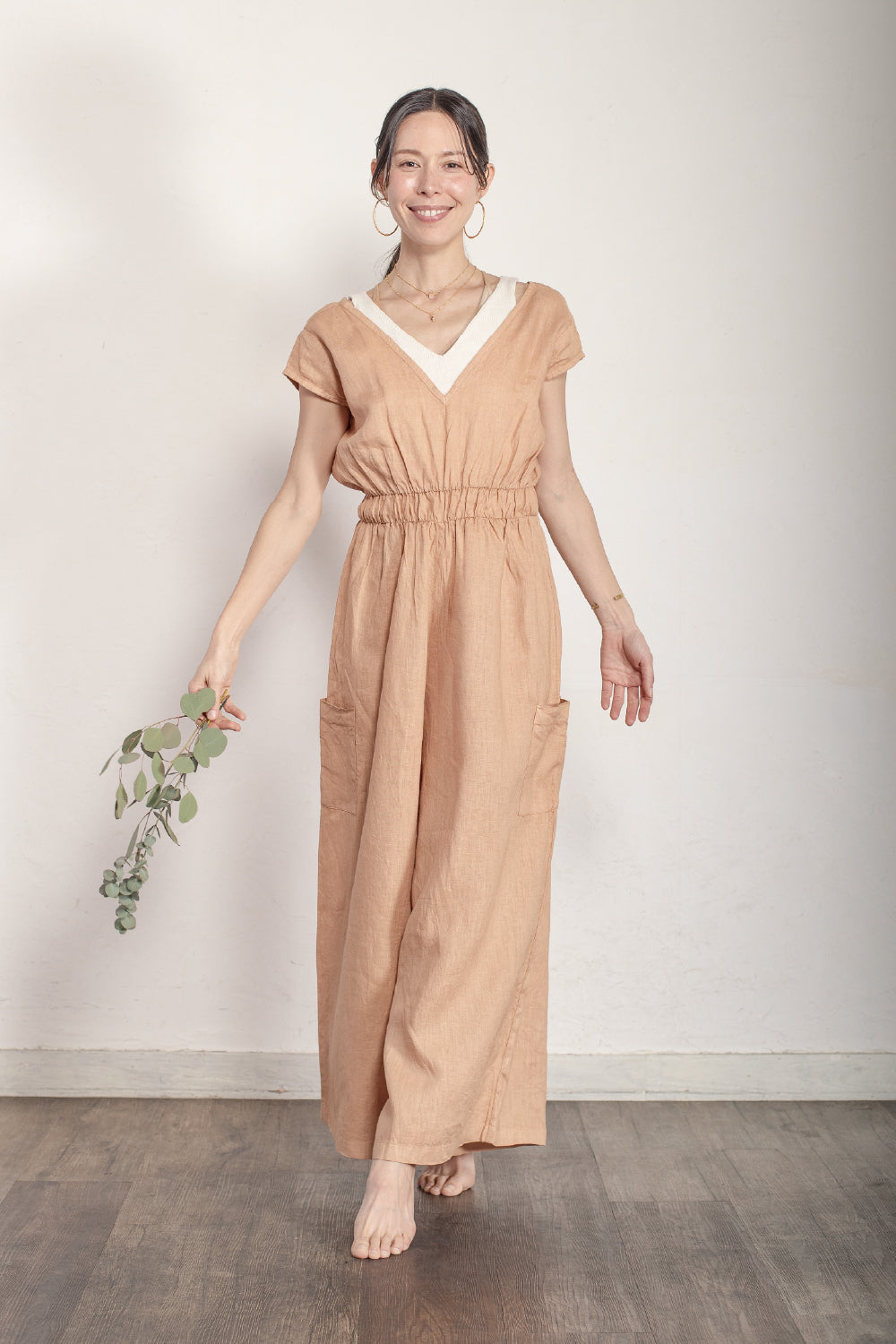 Linen Prana Jumpsuits – yinyang - global